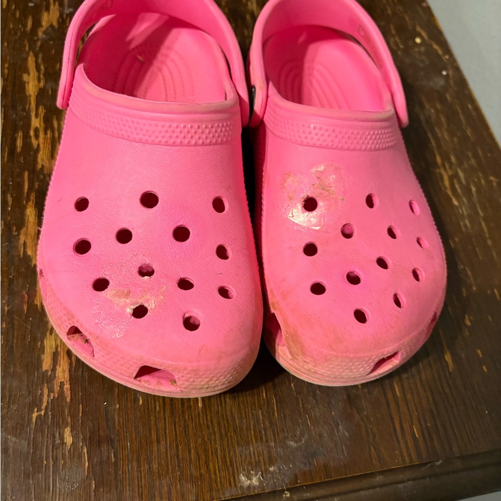 Pink Crocs Clogs